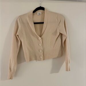 Wilfred Cream Button-Up Women's Sweater